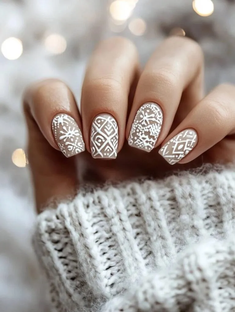 36 Cute and Vibrant Christmas Nail Ideas to Rock